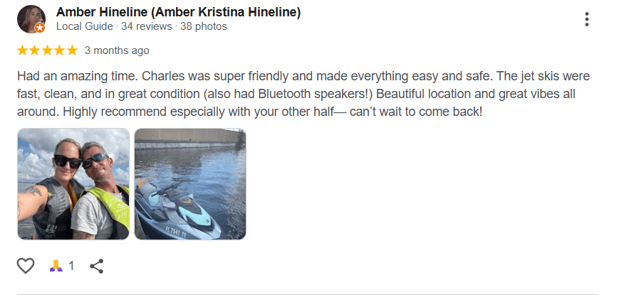 Customer review 1